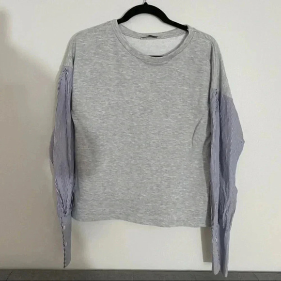 Zara women’s sweater with stripes Medium - Picture 4 of 9